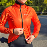 ES16 Veste de pluie PRO 09 eVent - Orange Femmes