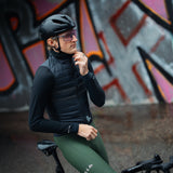Gilet thermique de vélo ES16 Supreme unisexe. Noir