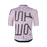 Maillot de cyclisme ES16 EVO Recycle avec logo rose