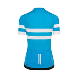 Maillot de cyclisme ES16 Elite Stripes - Rayures bleu clair. Femmes
