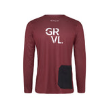 Maillot ES16 Lifestyle GRVL LS. Bordeaux