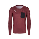 Maillot ES16 Lifestyle GRVL LS. Bordeaux