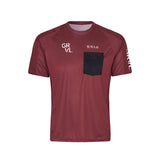 Maillot ES16 Lifestyle GRVL SS. Bordeaux