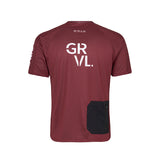 Maillot ES16 Lifestyle GRVL SS. Bordeaux