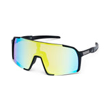 Lunettes de cyclisme ES16 Enzo. Noir avec lentille dorée.