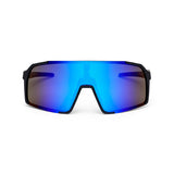 Lunettes de cyclisme ES16 Enzo. Noir avec verres bleus.