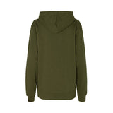 Sweat à capuche mode ES16. Armée. 100% coton biologique