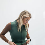 Maillot à manches longues ES16 Supreme. Vert / Marron