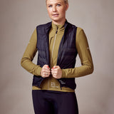 Gilet thermique de vélo ES16 Supreme unisexe. Noir