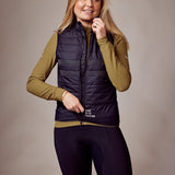 Gilet thermique de vélo ES16 Supreme unisexe. Noir