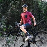 Maillot ES16 Lifestyle GRVL SS. Bordeaux