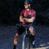 Maillot ES16 Lifestyle GRVL SS. Bordeaux